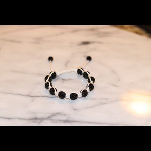 Swarovski Crystal Macrame Bracelet